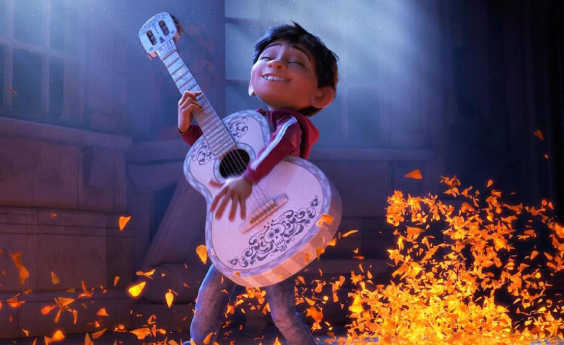 Coco: Follows the story of 12-year-old Miguel who dreams of being a musician.