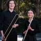 Young musicians: Jude Macarthur of Katoomba and Giulietta Kistan of Warrimoo. Picture by Robert Catto