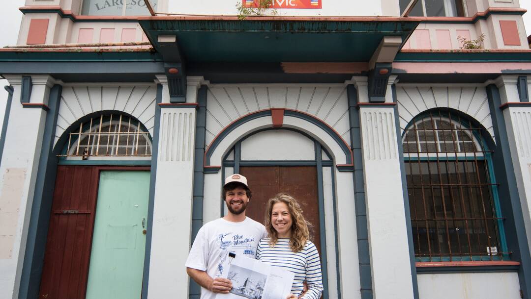 Plans approved: DJ and Harriet McCready of Mountain Culture Beer Co. They will set up their craft brewpub in the old Civic Video building in Katoomba.