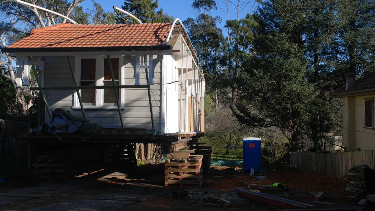 House on the move in Blackheath – literally