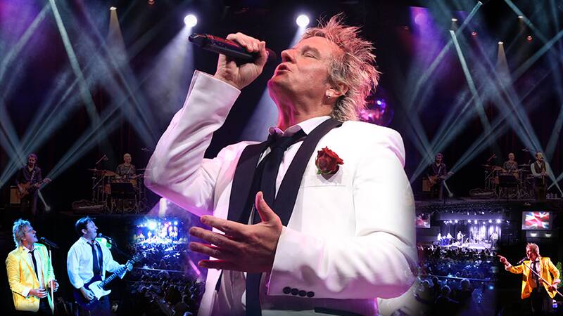 Dave Patten: Will star in Rod Stewart and the Best of British show at the Hub.
