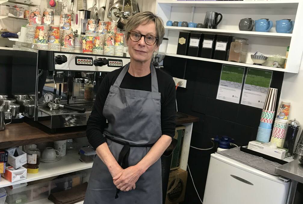 Cafe signs needed on highway: Sue Barclay, from Piccolo Deli, Mt Victoria.