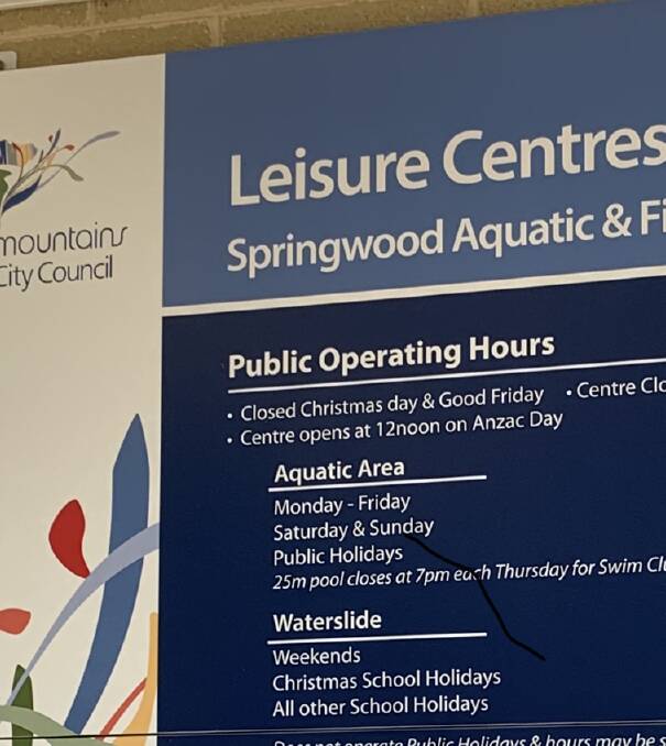 Indoor pools at Katoomba, Springwood to reopen