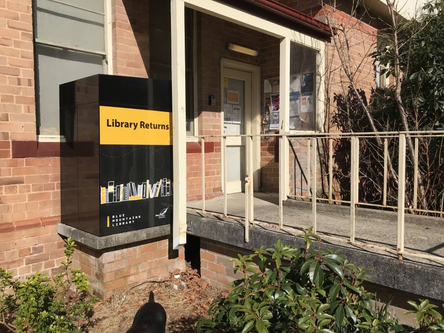 Blackheath library: Expected to reopen this month. 