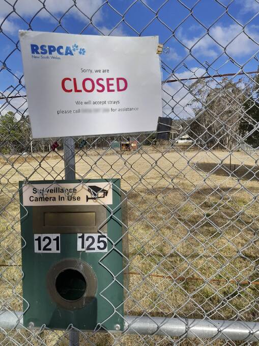 RSPCA NSW closed the Katoomba shelter in August last year. File picture