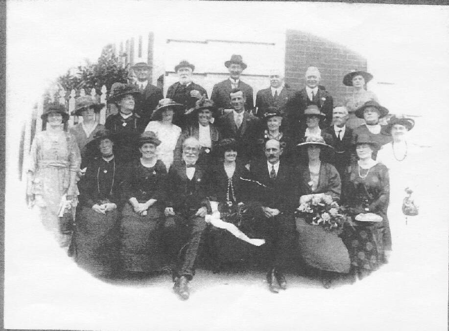 One hundred years young: The original movers and shakers of the Blackheath & District Horticultural Society in 1920.