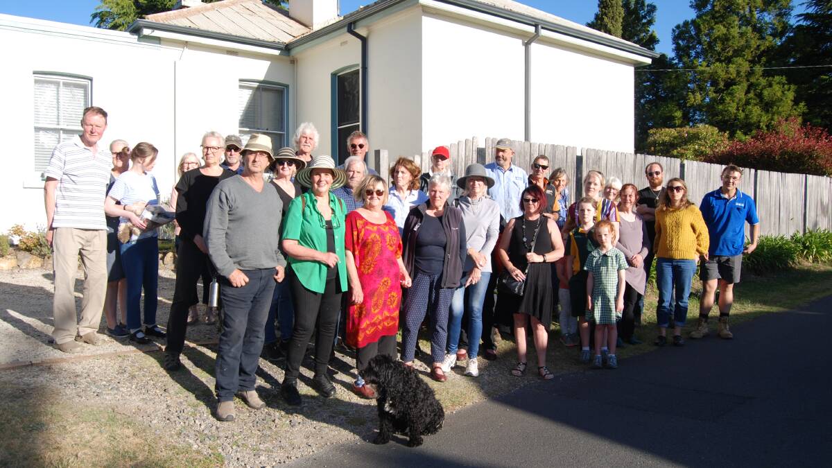 Save Station Street: Some of the residents who were mistakenly letter-boxed about compulsory acquisitions.