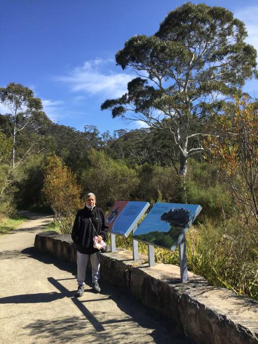 Aunty Carol Cooper at The Gully.