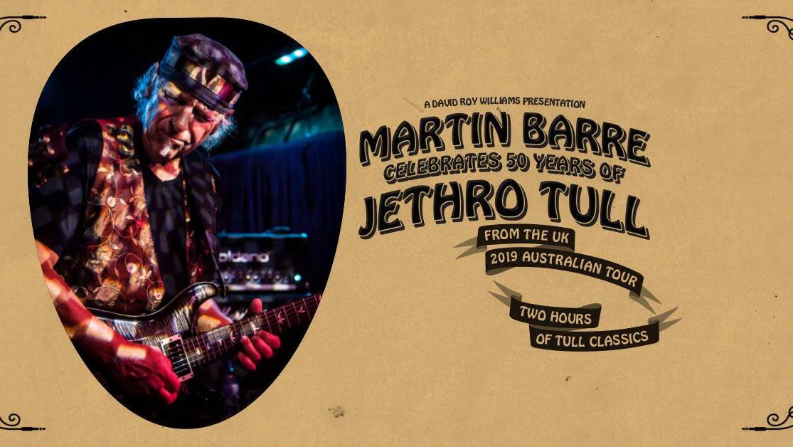 Rock legend: Martin Barre will perform over two hours of classic Jethro Tull. 