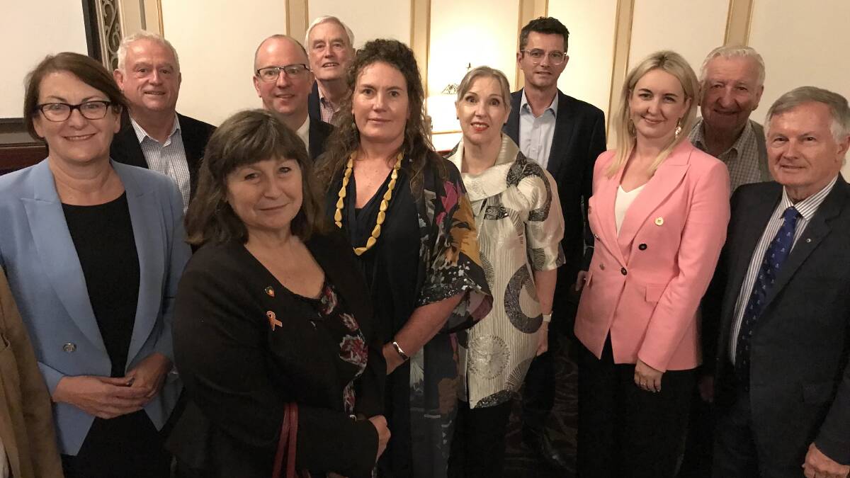 Hospital bid: Some of the elected representatives and community members who have joined forces to campaign for a new hospital at Katoomba.