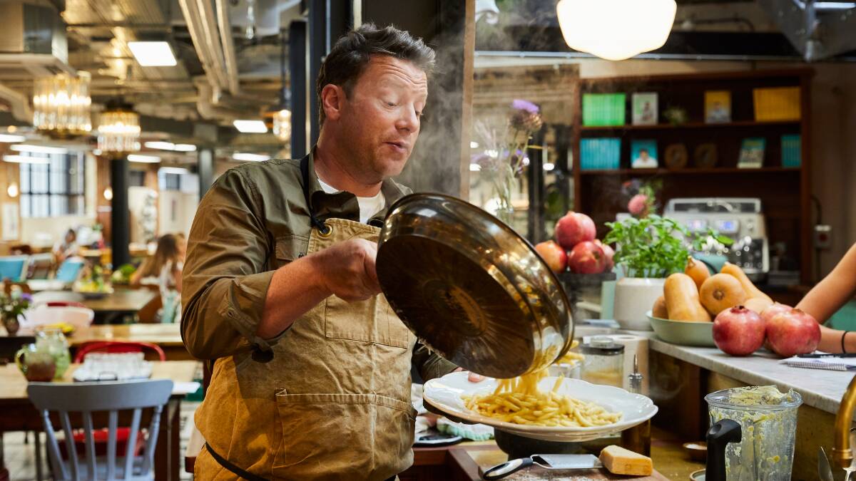 FUN: Celebrity chef and author, Jamie Oliver, encourages consumers to "have fun with health stuff" in order to increase vegetable consumption. 