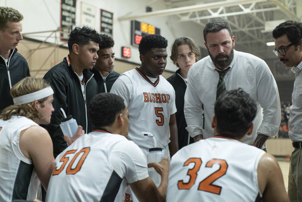 In the zone: Ben Affleck as high school basketball coach Jack Cunningham in The Way Back.