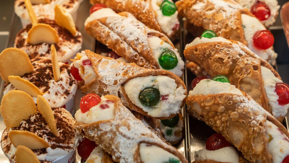 The crisp, sticky, sweet goodness of cannoli. Picture: Shutterstock