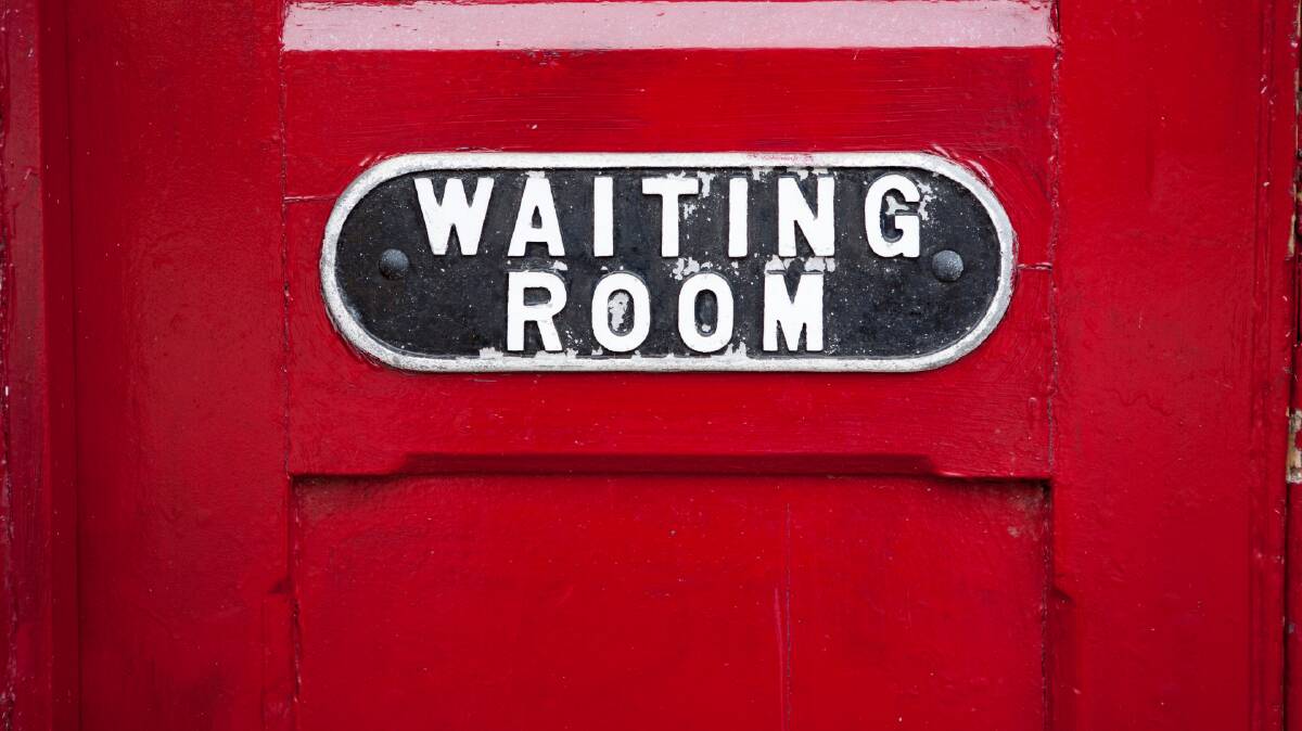 Preparing for a COVID vaccination? Mind the packed waiting room. Photo: file