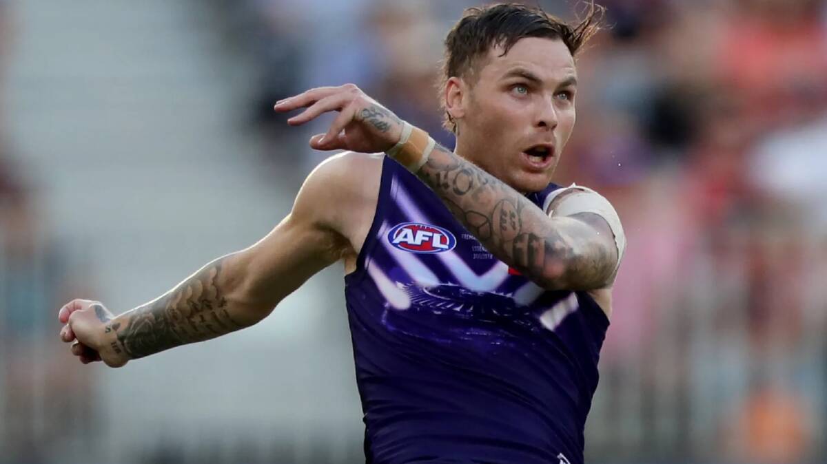 Dockers defender Nathan Wilson was punched in the face at a 21st party on the weekend.