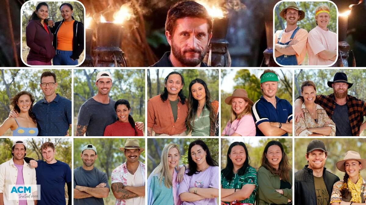 The 2022 Australian Survivor cast.