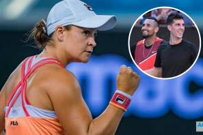 What time does Ashy Barty's Australian Open final start?