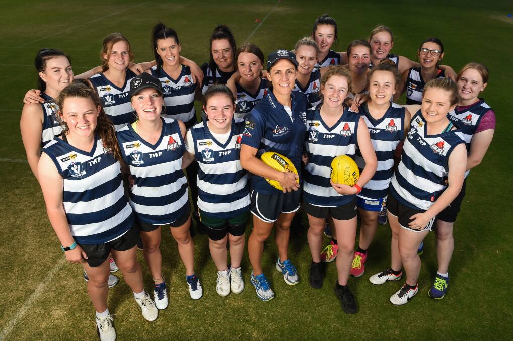 EXCITING TIMES: Yarrawonga announce their first Youth Girls team in 2017 with Briana Cossar as coach.