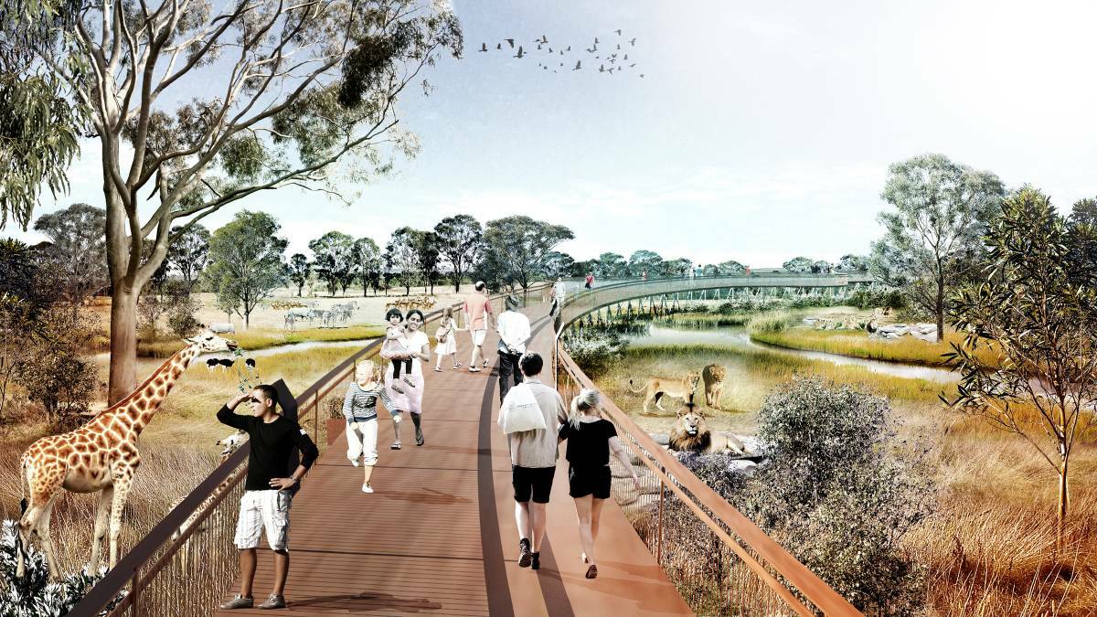 Sydney Zoo artist's impression. Picture: Supplied