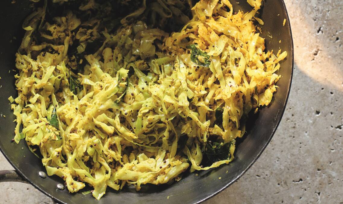 Cabbage mallung. Picture: Anson Smart