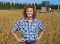 Judy Plath, soybean industry development officer, says the durable legume proved its ability to yield in a wet summer. Photo supplied.