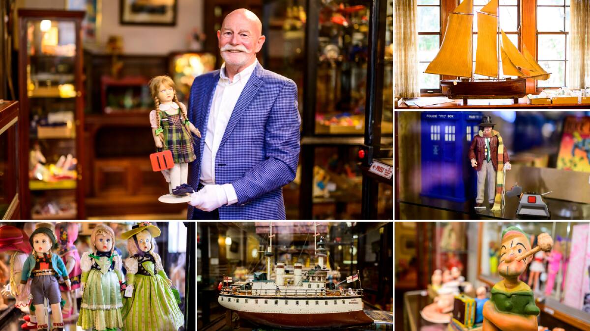 MAIN: Toy and collectibles expert of Davidson Auctions, Colin Chestnut. Pictures by Richard Bulley Photography 