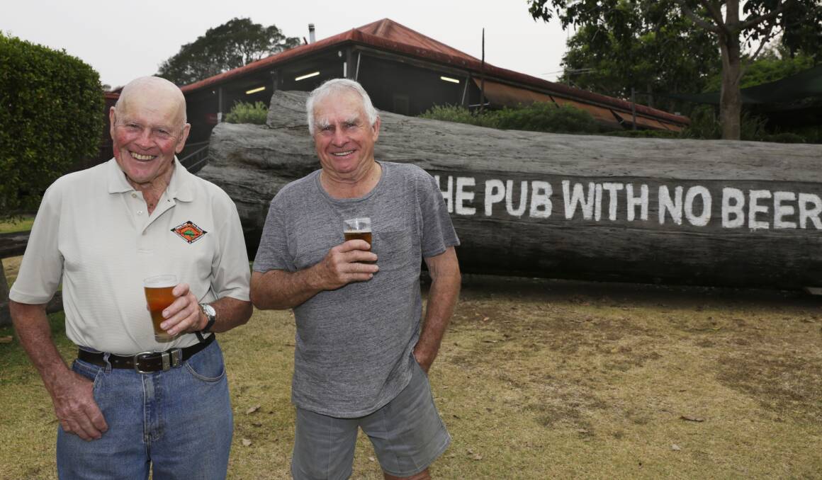 The Pub With No Beer has been a cornerstone of Stuart Johnson and Joe Kyle's lives. They couldn't imagine life without it. 