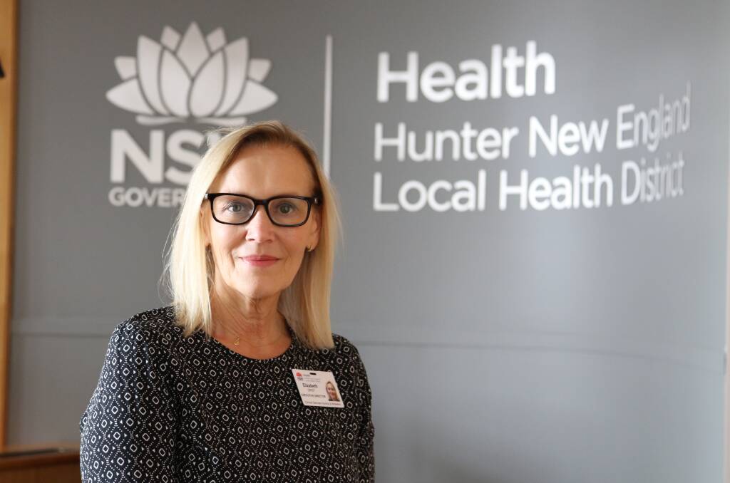 Humbled: Elizabeth Grist, the executive director of clinical services in nursing and midwifery for Hunter New England Health, said she was in awe of the attitudes of frontline medical staff at the region's 39 hospitals ahead of COVID-19. Picture: Supplied
