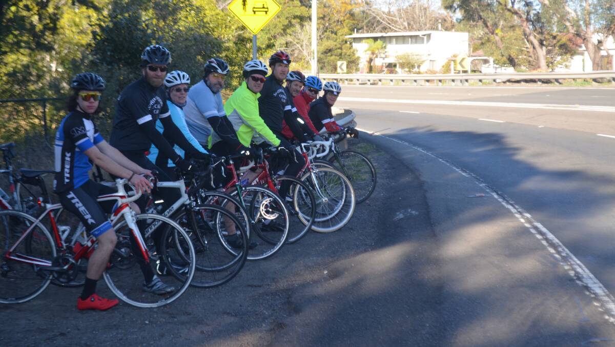 Future plans: Members of the Blue Mountains Cycling Safety Forum see the benefits of a cycling advisory committee.