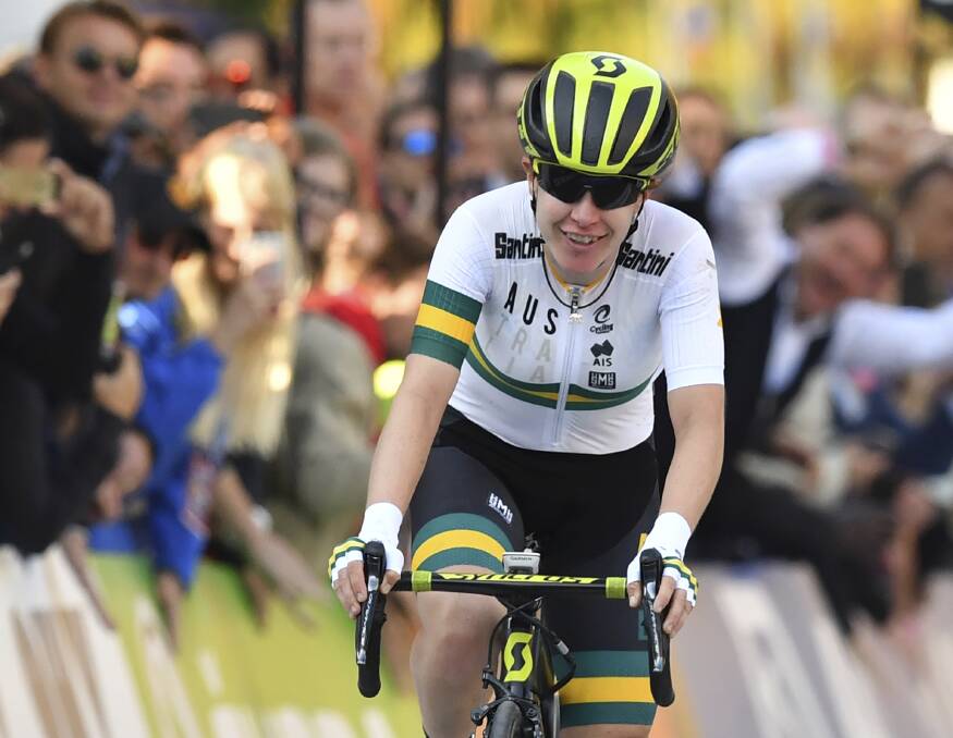 Eyes on the tour: Springwood's Amanda Spratt will be part of history when the first Le Tour de France Femmes starts on July 24.