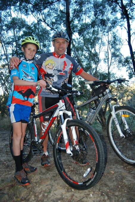 Competing together: Father and son Dean (right) and Taniora Heke will compete in the Paddy Pallin Adventure Series on August 23 in Glenbrook.