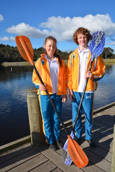 Australian reps: Freestyle kayakers Georgia Clarke and Liam Dowd will represent Australia in the world championships in Argentina in November.
