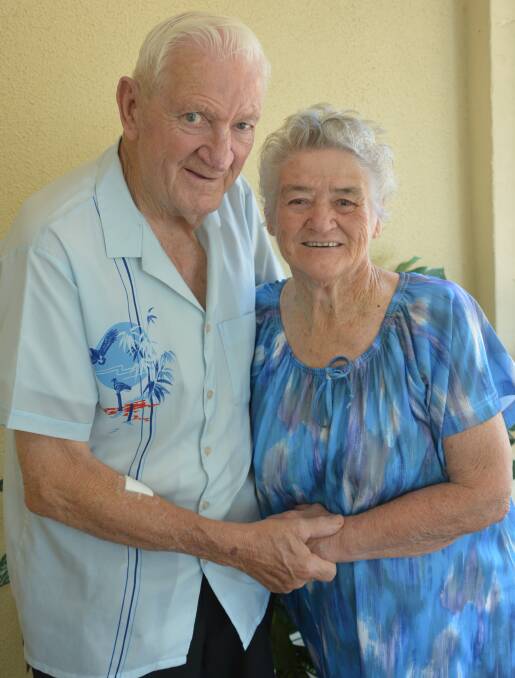 Sixty-year commitment: Leslie and Moira Lawson have five children, 12 grandchildren and 12 great grandchildren.
