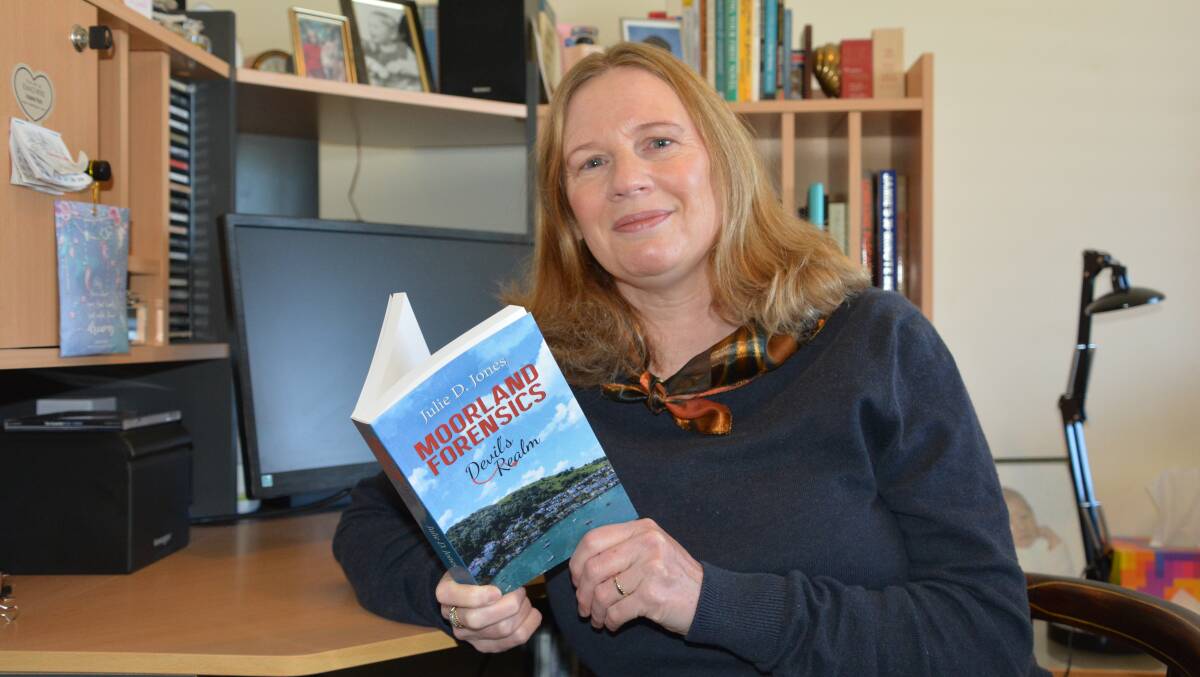 Leura author Julie Jones has released her second book in the Moorland Forensics series and it's proving popular in the UK.