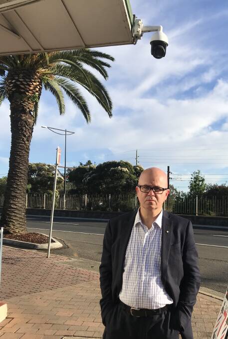 Enough is enough: Blue Mountains mayor Mark Greenhill wants to know when the non-operational CCTV cameras in Blaxland CBD will be fixed.