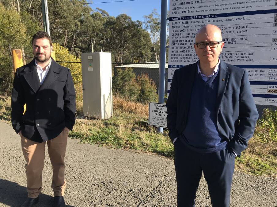 Ward 4 councillors Brendan Christie and Mark Greenhill want the odour at Blaxland Tip to be resolved urgently.