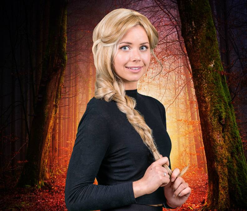Winmalee's Siobhan Clifford as Rapunzel in Into the Woods.