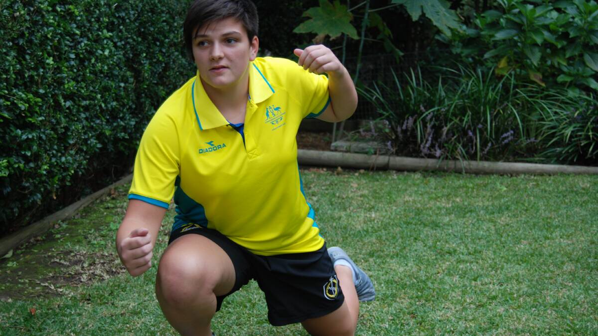 Naomi de Bruine from Winmalee competed at the Commonwealth Games on the Gold Coast in wrestling in the 76kg women’s freestyle section.