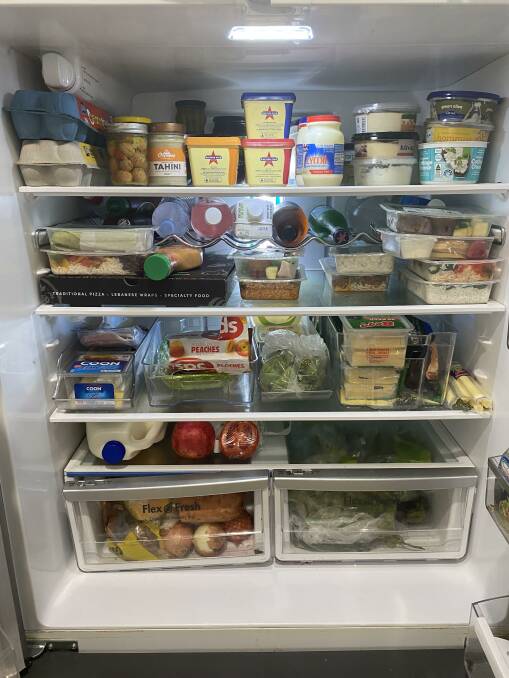 STACKED: Inside Beau Ryan's fridge. 