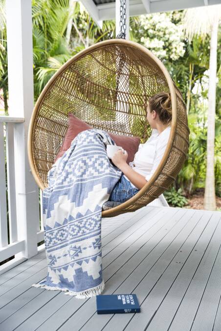 COVERED: Knotty's range of throws and blankets are a great Mother's Day gift idea leading into winter. 