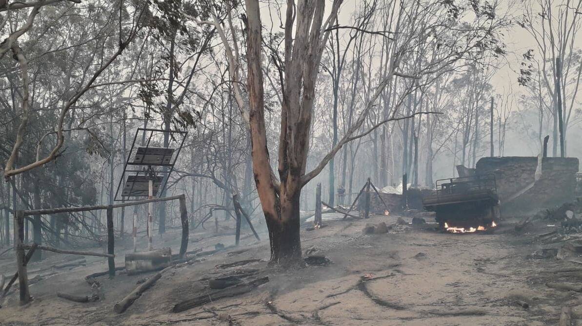 RUINS: The bushfires that wrecked Wytaliba last year could have been stopped, bushfire-affected farmers told a state government inquiry last night. 