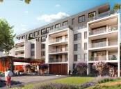 Stylish: An artist's impression of one of the residential buildings. Picture: Lendlease website