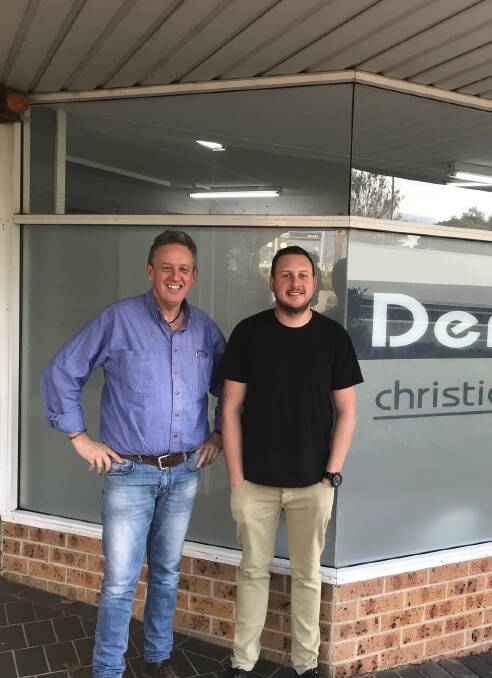 Dell on left, his son Ben on right and all the staff pride themselves on personalised and caring customer service.  Follow them on Facebook Christie Denture Clinic.