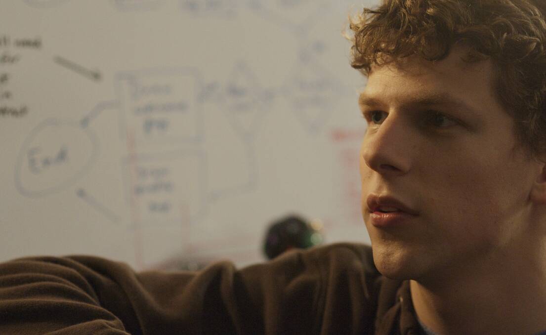 
Jesse Eisenberg in The Social Network. Picture: Supplied