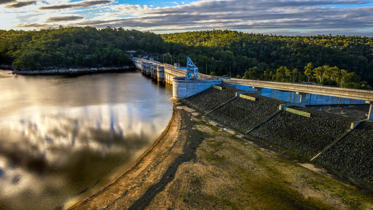 Warragamba Dam in 2015. The state government is creating a business case to raise the walls of the dam by 14-metres. Picture: Brendan Esposito