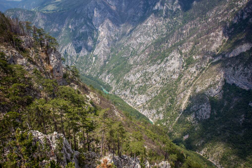 The Tara River Canyon, within Durmitor National Park, is the deepest in Europe. Picture: Michael Turtle