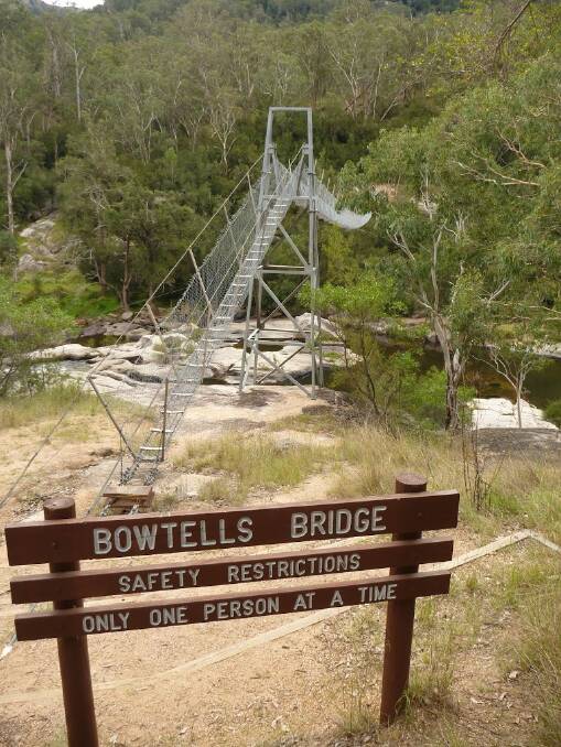 Home at last: Bob Bowtell remembered by Bowtells Swing Bridge on Six Foot Track