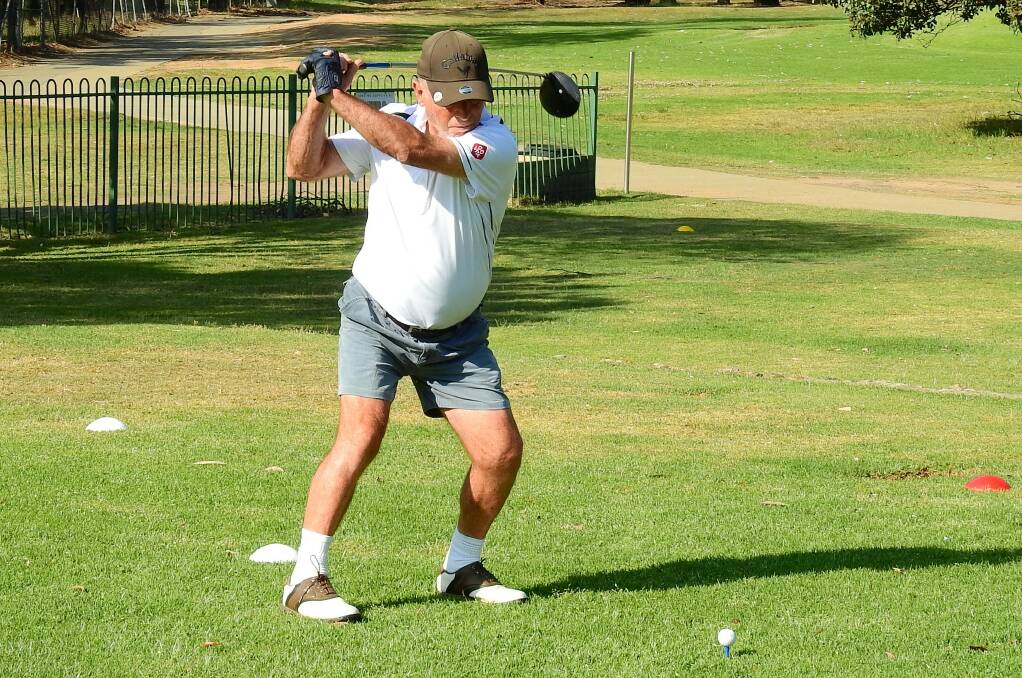 NSWVGA State Medal winner Vic Galea of Springwood Country Club in action during the final Inter-Club event for the year. Photo courtesy of Noel Rowsell (www.photoexcellence.com.au)