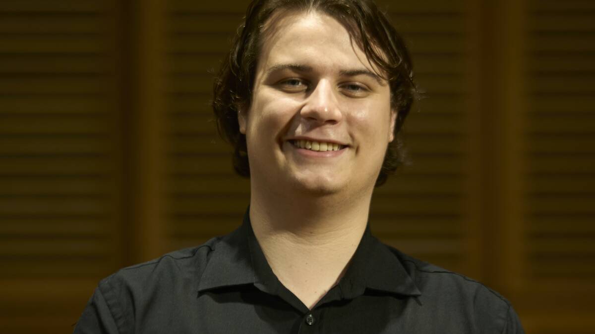 Blue Mountains Concert Band and Mountains Youth Band conductor Lachlan Foster. Picture supplied