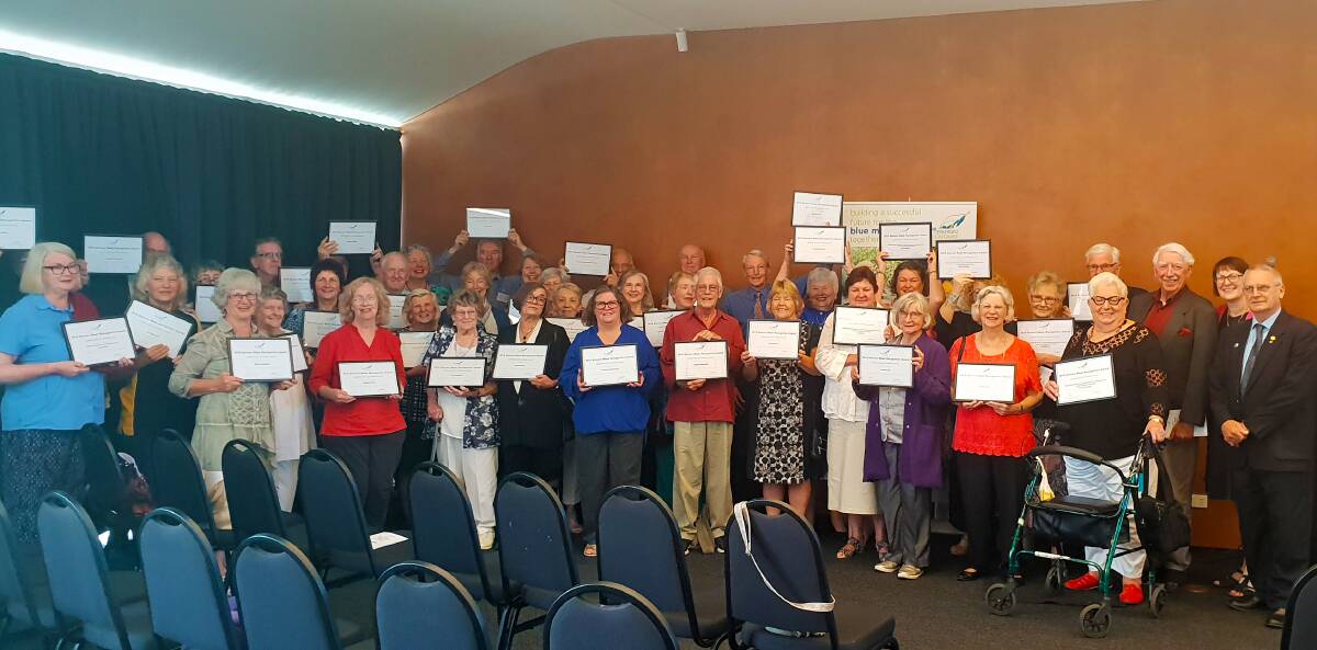 Making a difference: Recipients of the 2019 Seniors Week Recognition Awards.